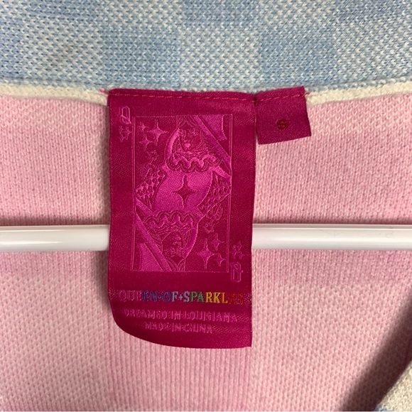 Queen of sparkles spring bunny embellished cardigan - Picture 3 of 12